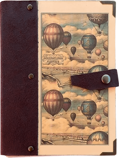 Τετράδιο Vintage Αερόστατο